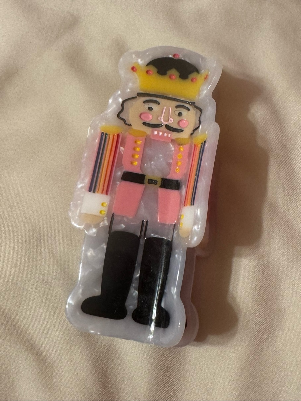 Colette Bernard X QOS Nutcracker Hair Claw
